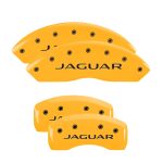Set Of 4 Caliper Covers Engraved Front Jaguar Engraved Rear Jaguar 2012 2006-2015 Jaguar XJ8 MGP Caliper Covers - Image 3
