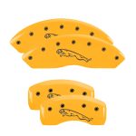 Set Of 4 Caliper Covers Engraved Front And Rear Leaper 2006-2015 Jaguar XJ8 MGP Caliper Covers - Image 3