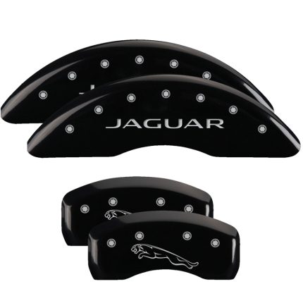 Set Of 4 Caliper Covers Engraved Front Jaguar Engraved Rear Leaper 2012 2010-2017 Jaguar XF MGP Caliper Covers