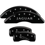 Set Of 4 Caliper Covers Engraved Front Jaguar Engraved Rear Leaper 2011 2010-2017 Jaguar XF MGP Caliper Covers