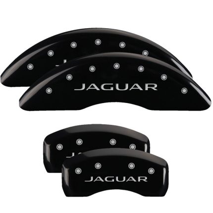 Set Of 4 Caliper Covers Engraved Front Jaguar Engraved Rear Jaguar 2012 2010-2017 Jaguar XF MGP Caliper Covers
