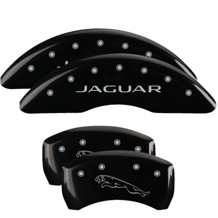 Set Of 4 Caliper Covers Engraved Front Jaguar Engraved Rear Leaper 2012 2020-2020 Jaguar F-Type 20 inches