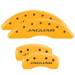 Set Of 4 Caliper Covers Engraved Front Jaguar Engraved Rear Jaguar 2012 2017-2020 Jaguar F-Pace MGP Caliper Covers - Image 3
