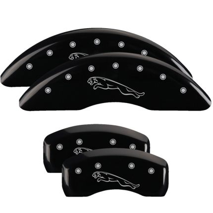 Set Of 4 Caliper Covers Engraved Front And Rear Leaper 2020-2020 Jaguar XF MGP Caliper Covers
