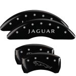 Set Of 4 Caliper Covers Engraved Front Jaguar Engraved Rear Leaper 2011 2020-2020 Jaguar F-Type MGP Caliper Covers