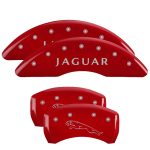 Set Of 4 Caliper Covers Engraved Front Jaguar Engraved Rear Leaper 2011 2020-2020 Jaguar F-Type MGP Caliper Covers - Image 2