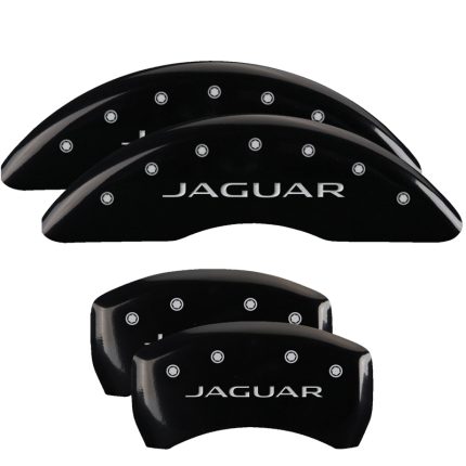 Set Of 4 Caliper Covers Engraved Front Jaguar Engraved Rear Jaguar 2012 2020-2020 Jaguar F-Type 20 Inch Wheel MGP Caliper Covers