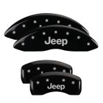 Set Of 4 Caliper Covers Engraved Front And Rear Jeep 2007-2016 Jeep Compass MGP Caliper Covers
