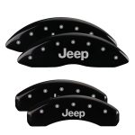 Set Of 4 Caliper Covers Engraved Front And Rear Jeep 2003-2004 Jeep Grand Cherokee MGP Caliper Covers