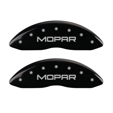 Front Set 2 Caliper Covers Engraved Front Mopar 2008-2019 Jeep Compass MGP Caliper Covers