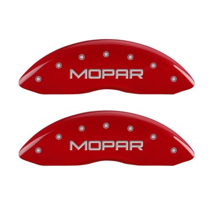 Front Set 2 Caliper Covers Engraved Front Mopar 2008-2019 Jeep Compass MGP Caliper Covers