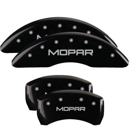 Set Of 4 Caliper Covers Engraved Front And Rear Mopar 2014-2023 Jeep Cherokee 17 inches