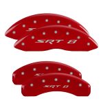 Set Of 4 Caliper Covers Engraved Front And Rear Srt8 2011-2011 Jeep Grand Cherokee MGP Caliper Covers - Image 2