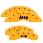 Set Of 4 Caliper Covers Engraved Front And Rear Jeep 2021-2024 Jeep Grand Cherokee 18 inches - Image 3