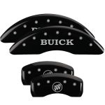 Set Of 4 Caliper Covers Engraved Front Buick Engraved Rear Buick Shield 2008-2017 Buick Enclave MGP Caliper Covers