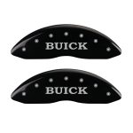 Set Of 4 Caliper Covers Engraved Front Buick Engraved Rear Buick Shield 2024-2025 Buick Envista MGP Caliper Covers