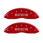 Set Of 4 Caliper Covers Engraved Front Buick Engraved Rear Buick Shield 2024-2025 Buick Envista MGP Caliper Covers - Image 2