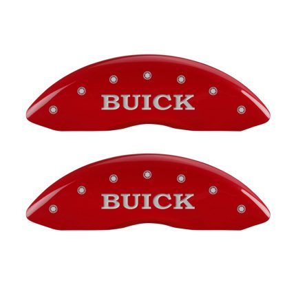 Set Of 4 Caliper Covers Engraved Front Buick Engraved Rear Buick Shield 2024-2025 Buick Envista MGP Caliper Covers