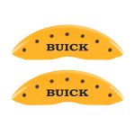 Set Of 4 Caliper Covers Engraved Front Buick Engraved Rear Buick Shield 2024-2025 Buick Envista MGP Caliper Covers - Image 3