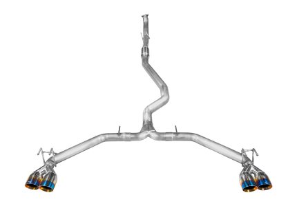 Honda Civic Cat-Back Exhaust Burnt Blue Tip For 22+ 1.5T Honda Civic Stillen