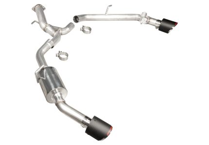 Hyundai Elantra N Axle Back Exhaust System Carbon Fiber/Stainless Steel Tip For 22-Pres Hyundai Elantra N Stillen