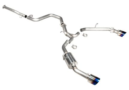 Hyundai Elantra N Cat Back Exhaust System Burnt Stainless Steel Tip For 22-Pres Hyundai Elantra N Stillen