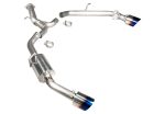 Hyundai Elantra N Cat Back Exhaust System Burnt Stainless Steel Tip For 22-Pres Hyundai Elantra N Stillen - Image 2