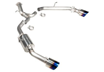 Hyundai Elantra N Cat Back Exhaust System Burnt Stainless Steel Tip For 22-Pres Hyundai Elantra N Stillen