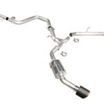 Hyundai Elantra N Cat Back Exhaust System Carbon Fiber/Stainless Steel Tip For 22-Pres Hyundai Elantra N Stillen