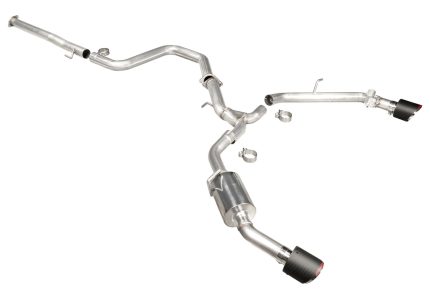 Hyundai Elantra N Cat Back Exhaust System Carbon Fiber/Stainless Steel Tip For 22-Pres Hyundai Elantra N Stillen