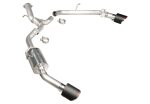⁦Hyundai Elantra N Cat Back Exhaust System Carbon Fiber/Stainless Steel Tip For 22-Pres Hyundai Elantra N Stillen⁩ - الصورة ⁦2⁩