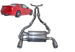 شكمان (Exhaust) أنظمة إنفينيتي G35 من الفولاذ المقاوم للصدأ، نصائح الجدار المزدوجة لسيارة إنفينيتي G35 كوبيه 03-07