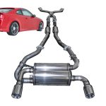 Infiniti G35 Stainless Steel Exhaust Systems Dual Wall Tips For 03-07 Infiniti G35 Coupe Stillen