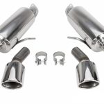 شكمان (Exhaust) نظام العجلات الخلفية من الفولاذ المقاوم للصدأ لسيارة إنفينيتي Q50 14-15 إنفينيتي Q50 Stillen