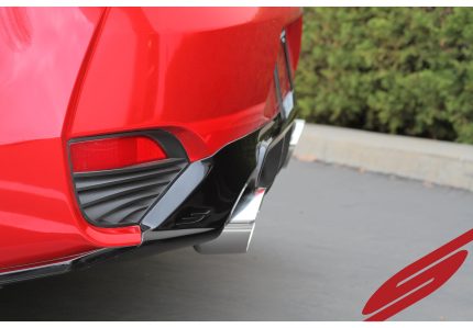 Infiniti Q60 3.0t Cat Back Exhaust Polished Tips For 17-22 Infiniti Q60 3.0t Stillen