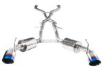 Nissan سلسلة Z Cat Back شكمان (Exhaust) Street بسطح أزرق متوهج لعامي 2023-2027 Nissan Z Stillen