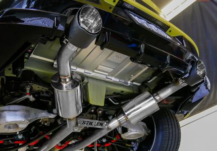 Nissan Z Cat Back Exhaust Street Series Carbon Fiber Tip For 2023-2027 Nissan Z Stillen