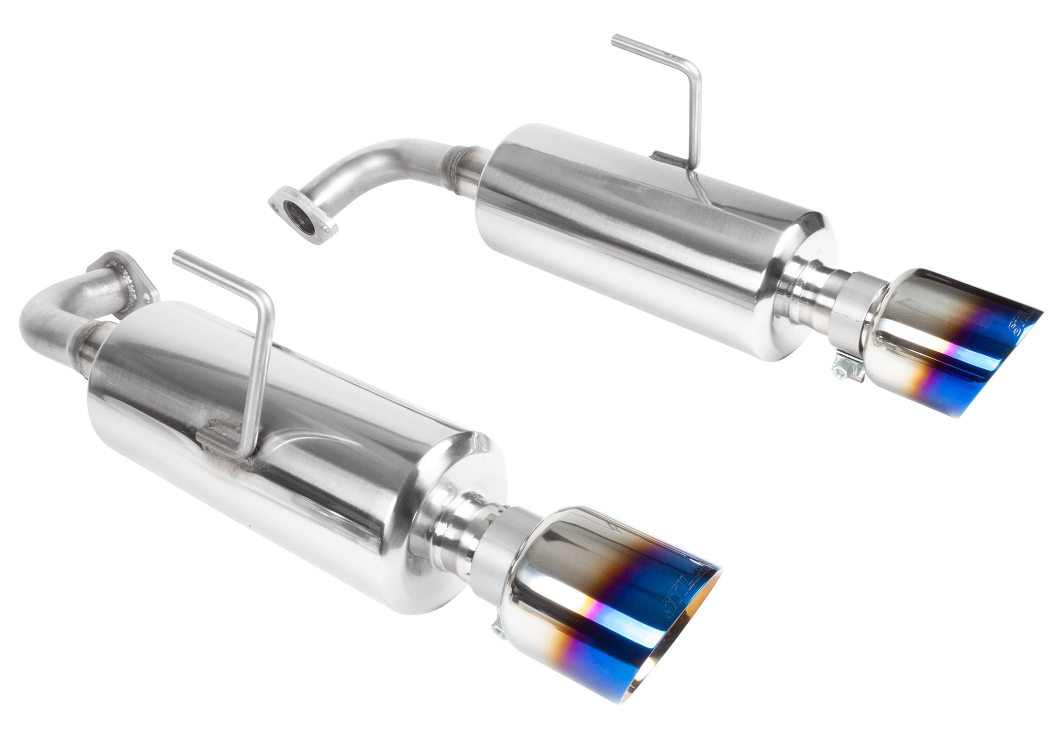 508323-DJJX Nissan Altima Axle Back Exhaust w/ Burnt Tips For 19-23 Nissan Altima 2.5L AWD Stillen - الصورة 1
