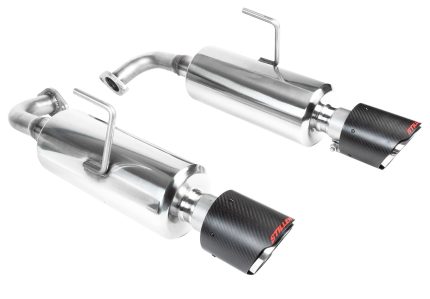 Nissan Altima Axle Back Exhaust Carbon Fiber Tips for 19-23 Nissan Altima 2.5L AWD Stillen