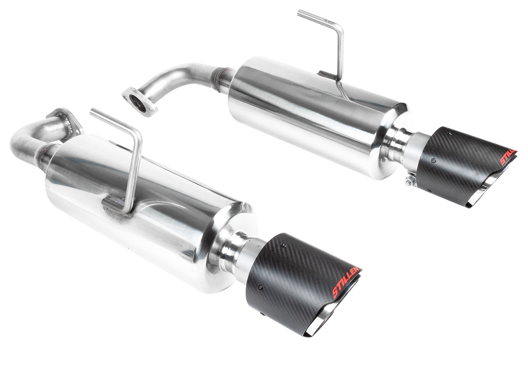 508324-DJJX Nissan Altima Axle Back Exhaust Carbon Fiber Tips for 19-23 Nissan Altima 2.5L AWD Stillen - Image 1