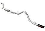 ⁦24-Present Toyota Tacoma Rear Exit Cat Back Exhaust with Black Tip Stillen⁩ - الصورة ⁦2⁩