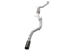 ⁦24-Present Toyota Tacoma Rear Exit Cat Back Exhaust with Black Tip Stillen⁩ - الصورة ⁦3⁩