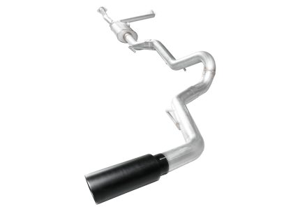 Tundra Cat Back Exhaust System Black Stainless Steel Tip For 22-Pres Toyota Tundra Stillen
