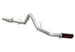 21-Pres Ford F-150 Cat Back Exhaust with Black Tip Stillen