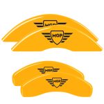 ⁦Set Of 4 Caliper Covers Engraved Front And Rear MGP 2017-2019 Mini Cooper MGP Caliper Covers⁩ - الصورة ⁦3⁩