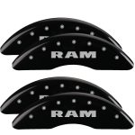 Set Of 4 Caliper Covers Engraved Front And Rear Ram 2024-2024 RAM 2500 MGP Caliper Covers