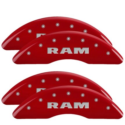 Set Of 4 Caliper Covers Engraved Front And Rear Ram 2024-2024 RAM 2500 MGP Caliper Covers