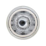 High/Low Beam Chrome 30W LED 5.75 Inch with HDR Switchback Halo with Original Glass Dapper Lighting