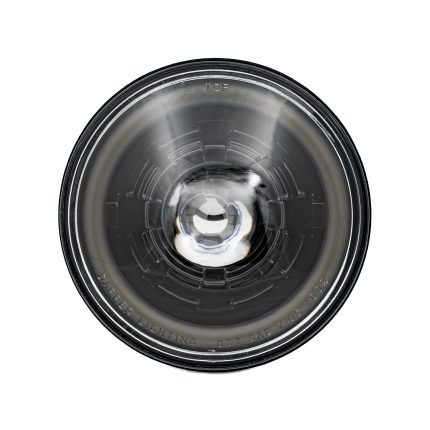 High/Low Beam Black 30W LED 575 with HDR Smoked Switchback Halo Dapper Lighting