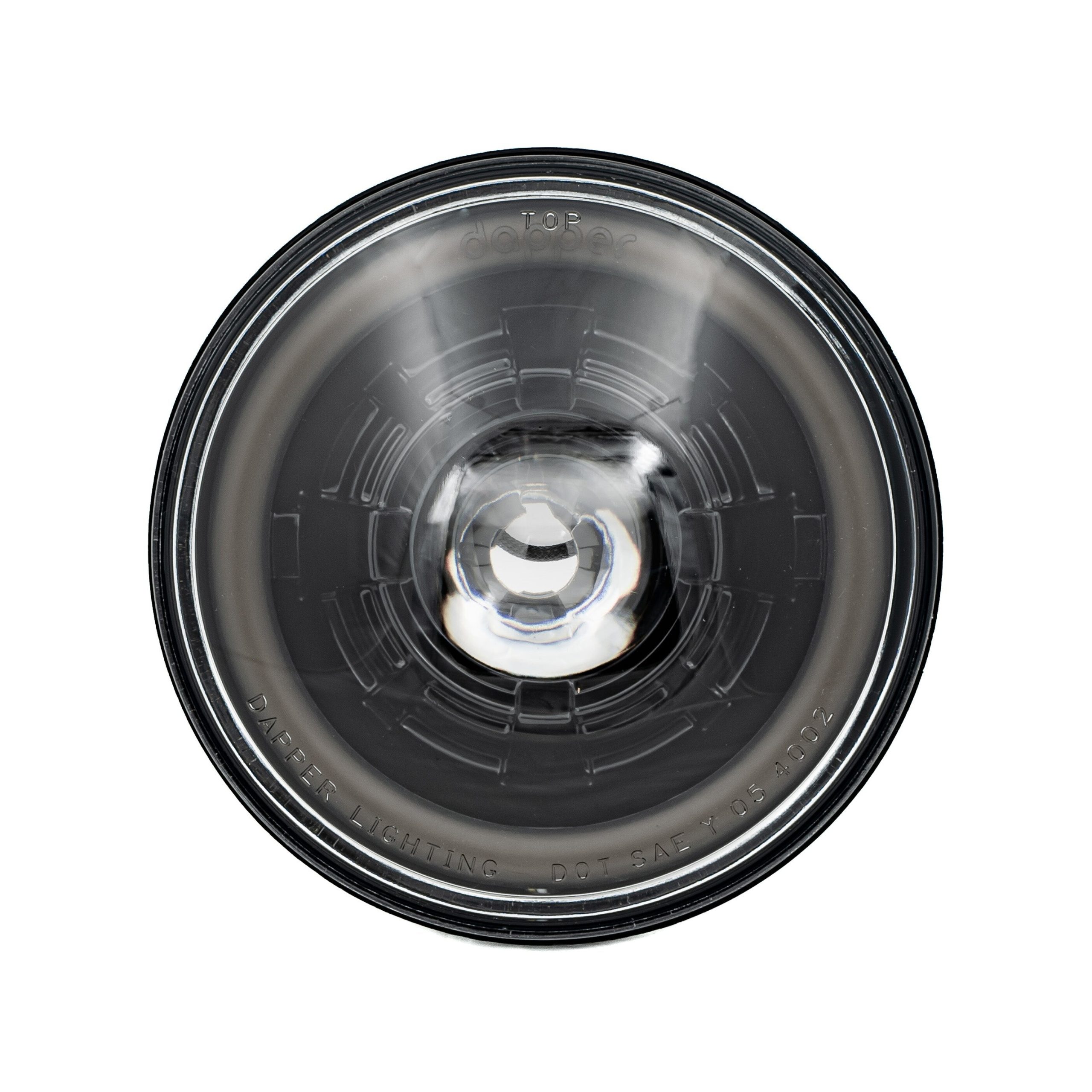 575-30W-SMKHDRSWB-B-C-D-KLCK High/Low Beam Black 30W LED 575 with HDR Smoked Switchback Halo Dapper Lighting - الصورة 1